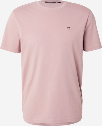 NAPAPIJRI - Camiseta 'SALIS' en rosa: frente