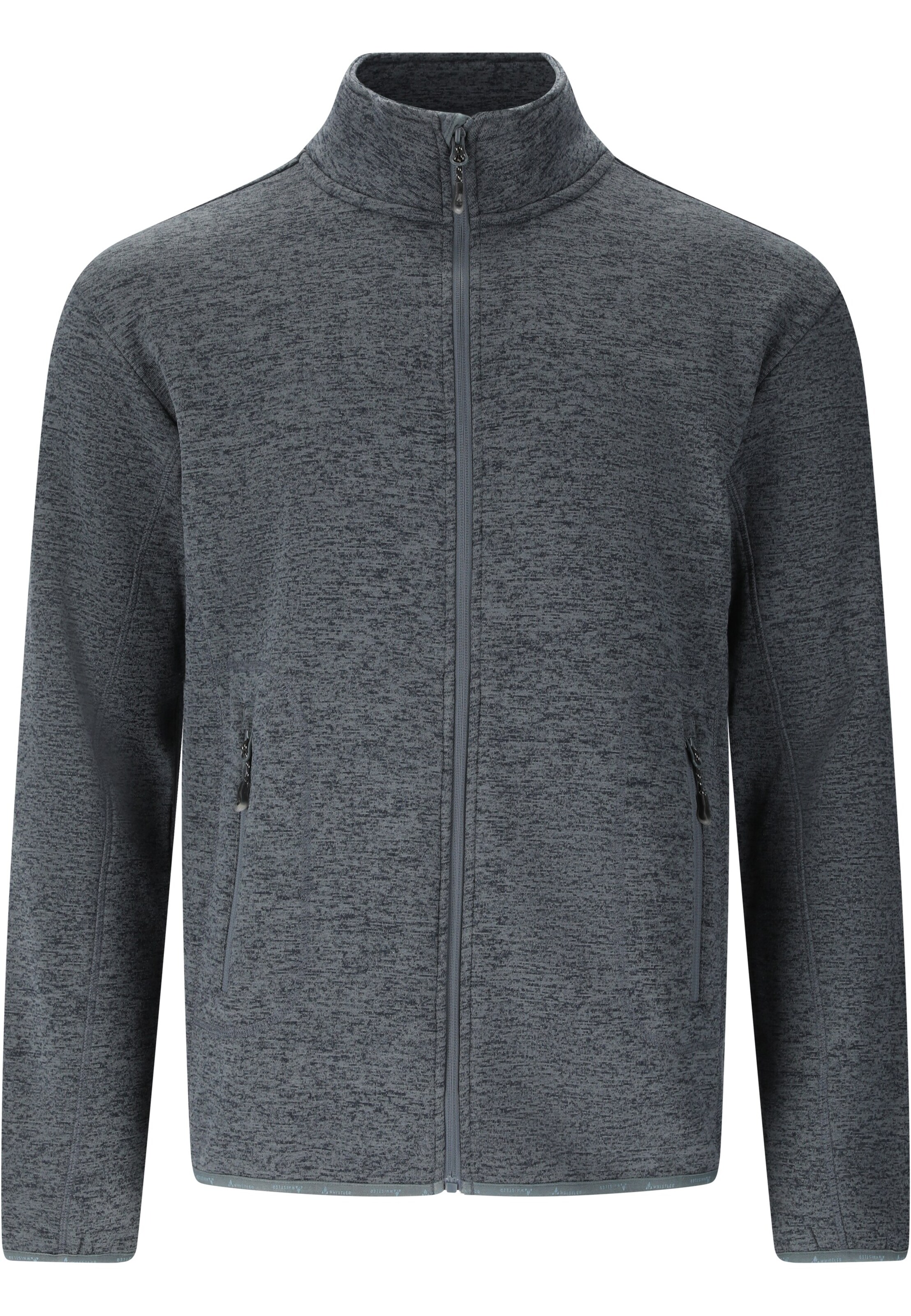 Whistler Fleecejacke in Grau: Vorderseite