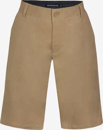 Regular Pantalon 'Harald' Bruuns Bazaar Kids en beige : devant