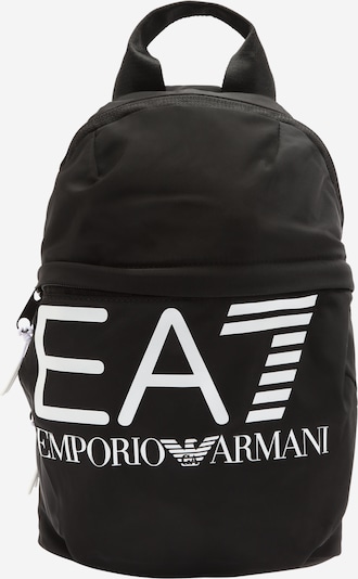 EA7 Emporio Armani Mochila em preto / branco, Vista do produto