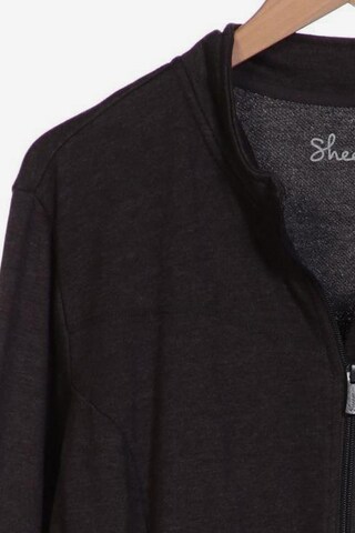 SHEEGO Sweatshirt & Zip-Up Hoodie in XXL in Grey