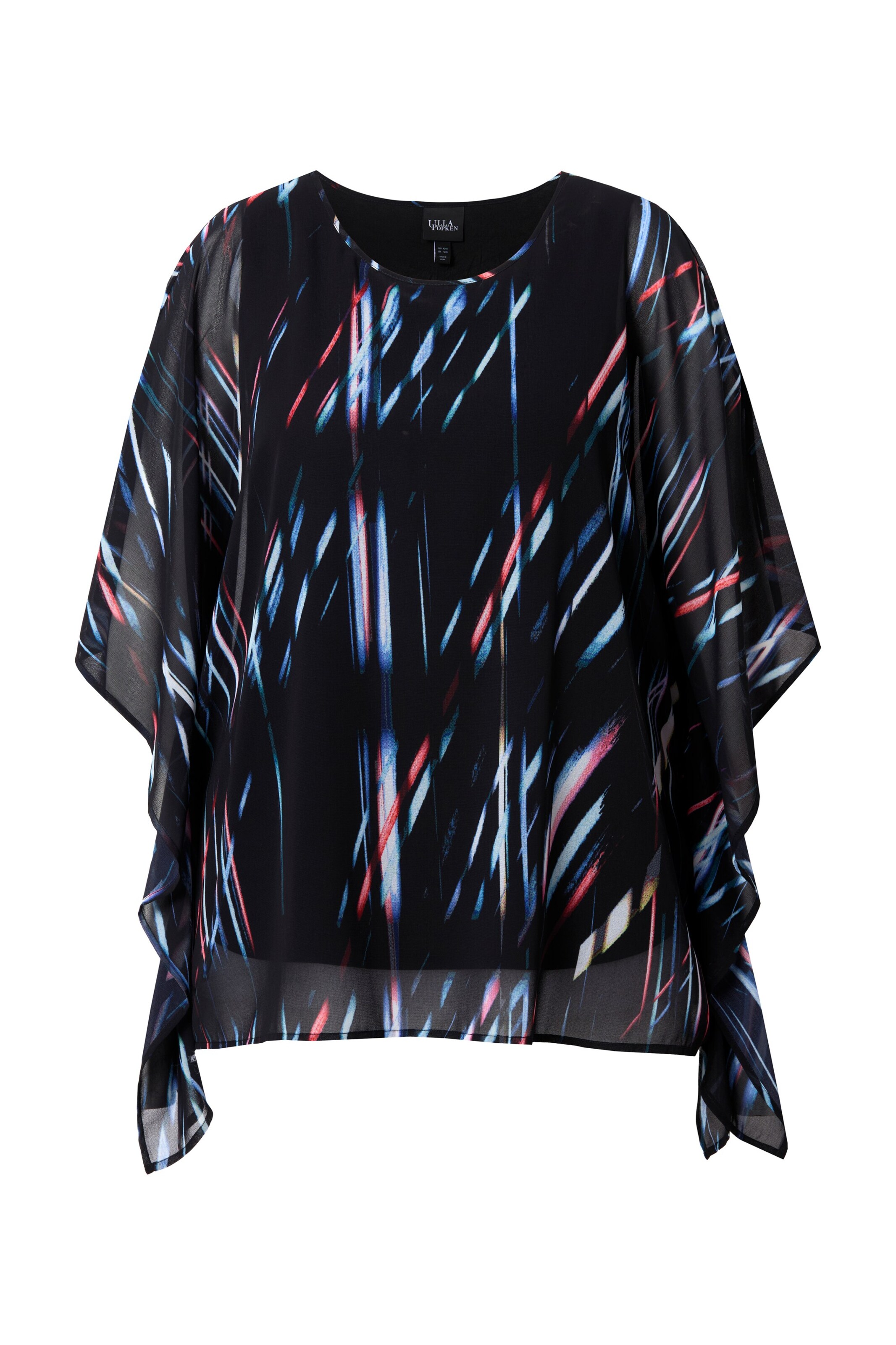 Ulla Popken Tunika in Schwarz: Vorderseite