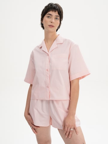Camicia da notte 'Hansika' di MELA in rosa: frontale