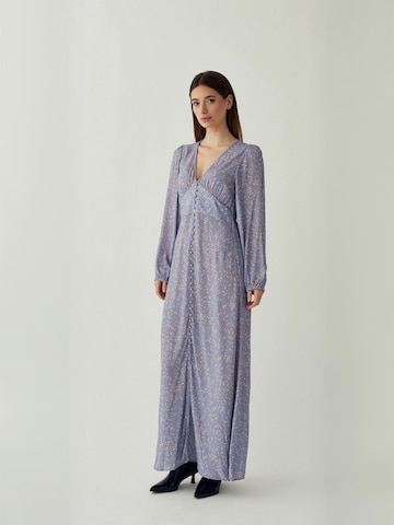 Robe ' N-Lilith ' Noella en bleu : devant