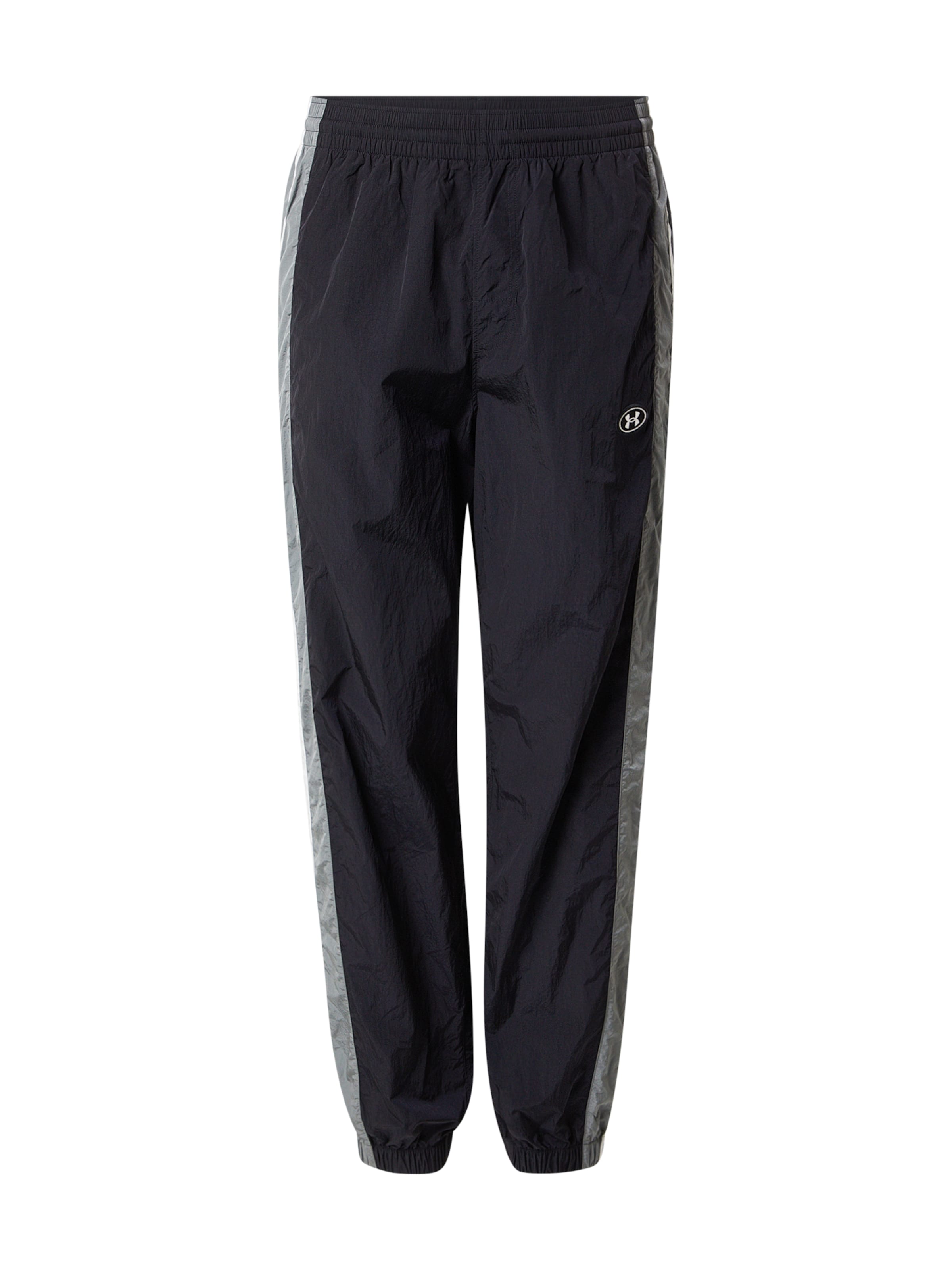 UNDER ARMOUR - Tapered Pantalón deportivo en negro: frente