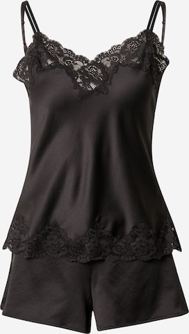 Lauren Ralph Lauren Pyjama 'SIGNATURE' in Schwarz: predná strana