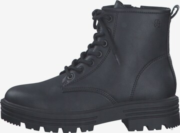 s.Oliver Lace-Up Ankle Boots in Black