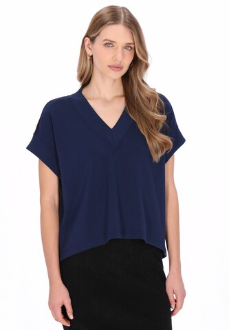 DreiMaster Klassik Shirt 'Classic' in Blue: front