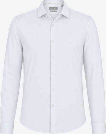 Michael Kors - Camiseta 'MICHAEL KORS PERFORMANCE KNIT SLIM FIT CAMICIA' en blanco: frente