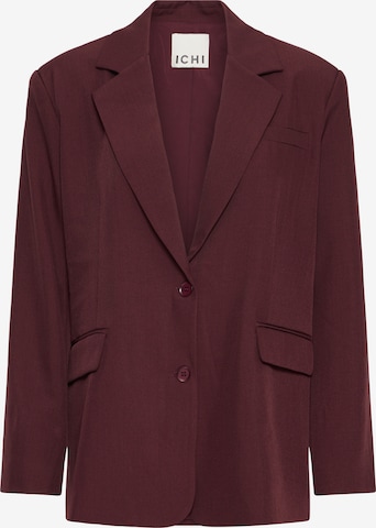 ICHI Blazer in Red: front