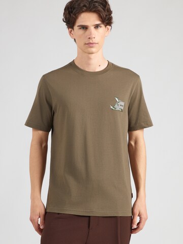 BOSS Shirt in Green: front
