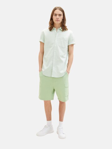 TOM TAILOR DENIM - Ajuste regular Camisa en verde