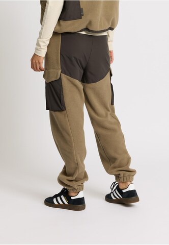 rethinkit studios Loose fit Cargo trousers 'Campire' in Brown