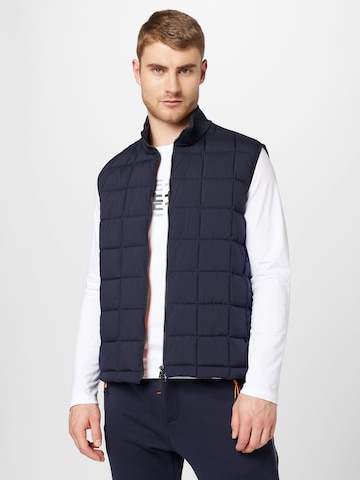 Gilet 'VENTO' Bogner Fire + Ice en bleu : devant