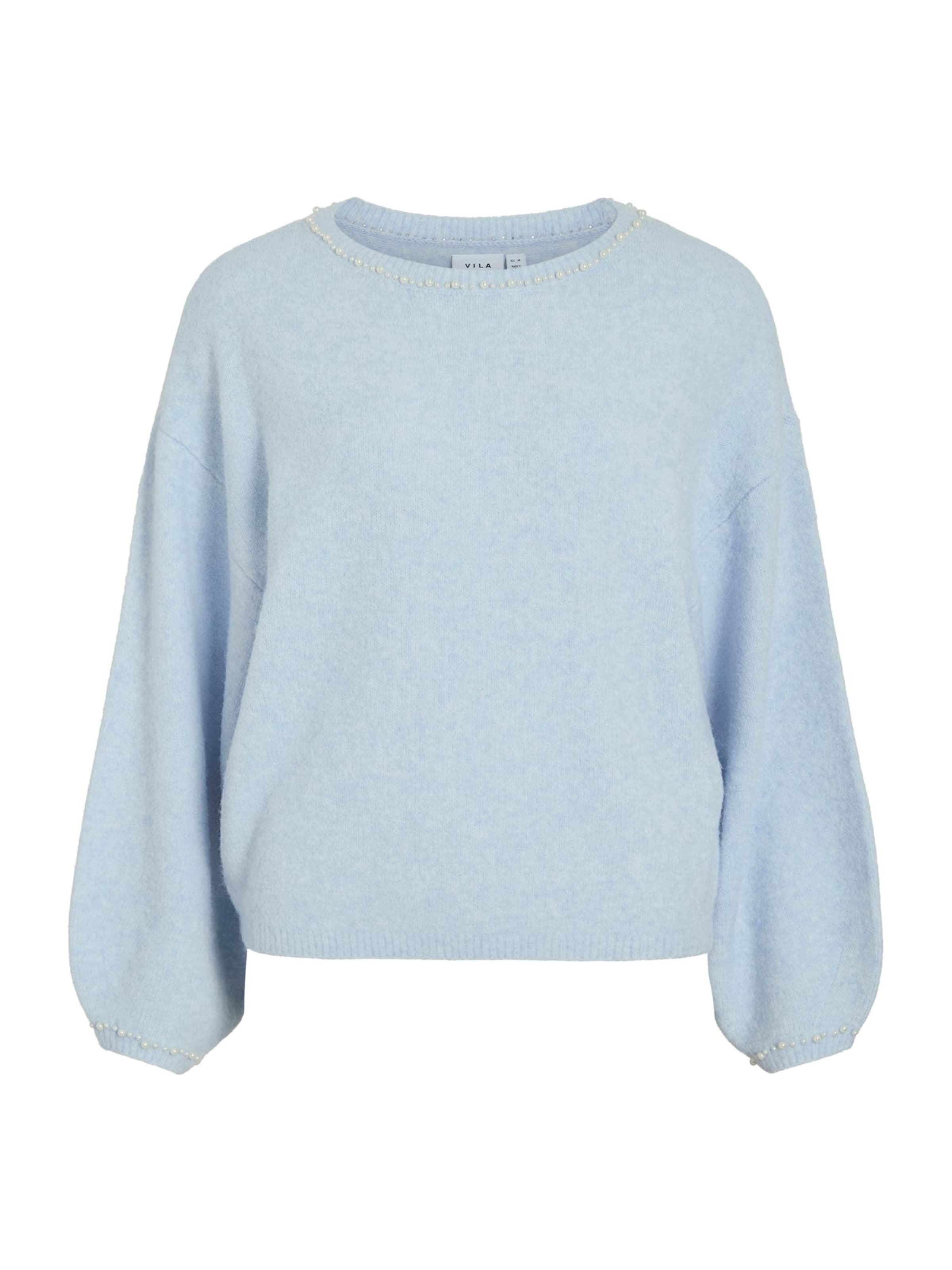 VILA Pulover 'VIStella' | modra barva: sprednja stran