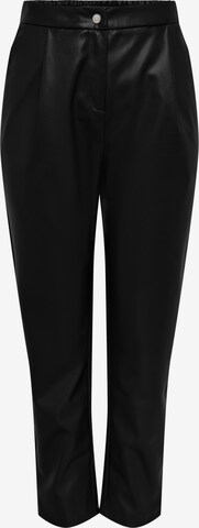 ONLY Regular Pleat-Front Pants 'LINA' in Black: front