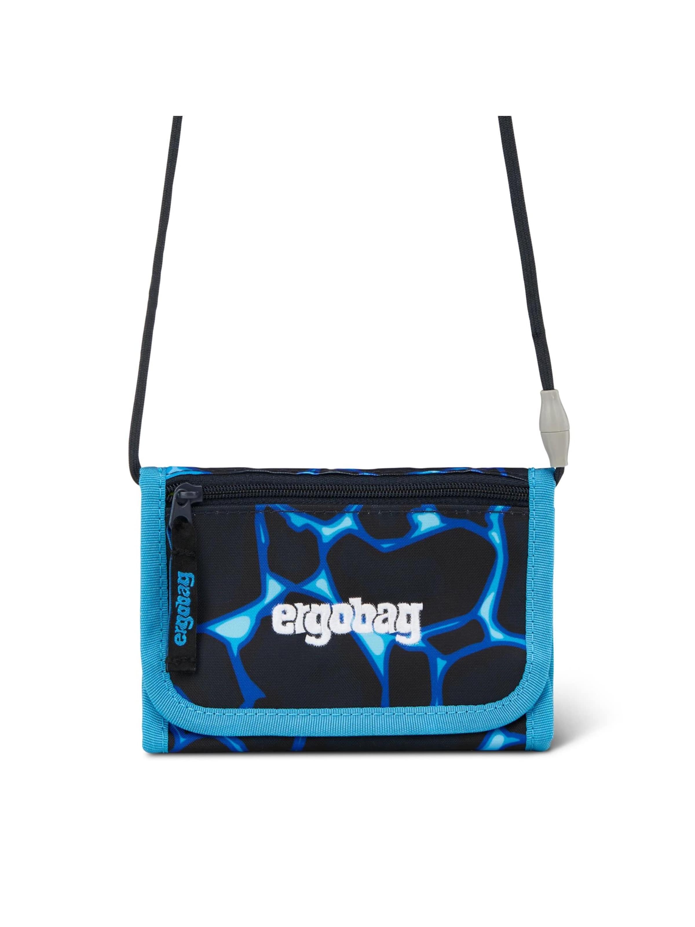 ergobag Portemonnaie 'Brustbeutel Brustbeutel'‌‌‌‌‌ in Blau: Vorderseite