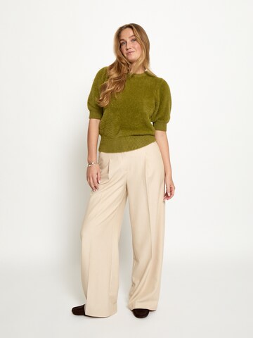 Pull-over 'Micia' Peppercorn en vert