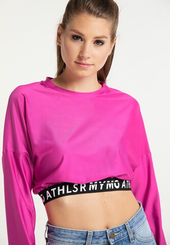 rožinė myMo ATHLSR Sportiniai marškinėliai