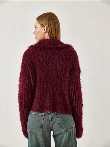 Bianco Lucci - Casaco de malha em vermelho