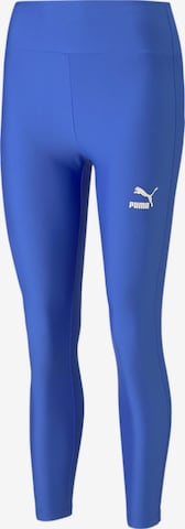 PUMA - Skinny Leggings en azul: frente