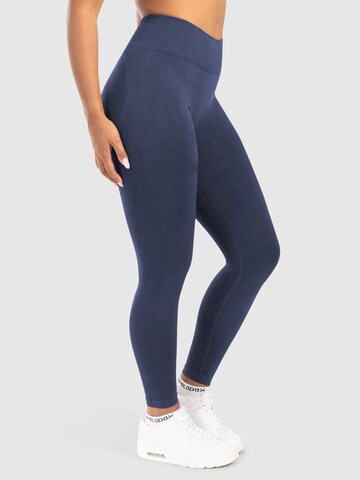 Smilodox Slimfit Leggings 'Yune' in Blauw
