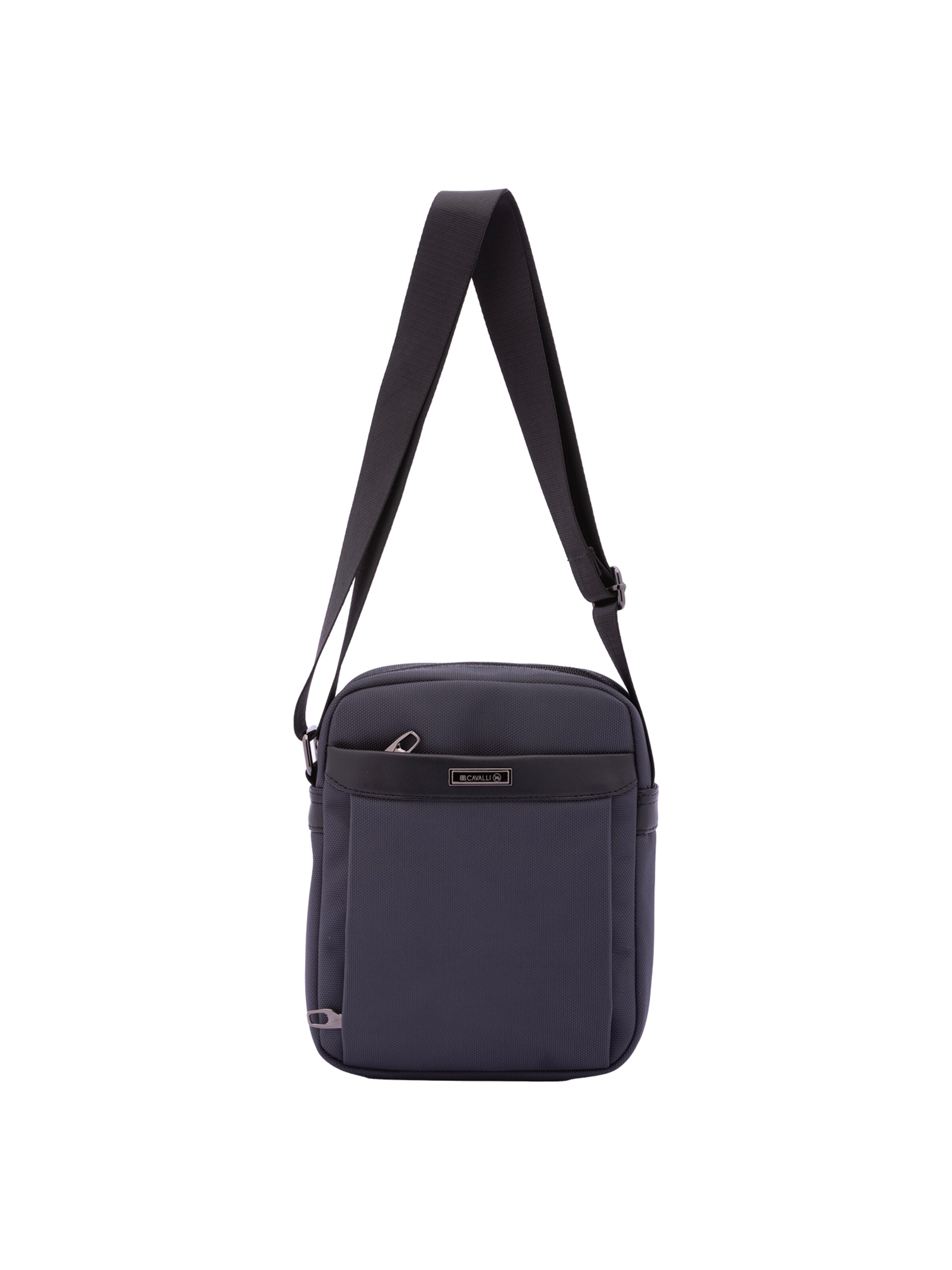 Borsa a tracolla 'Borsa a Tracolla Uomo B Cavalli Poliestere Zip' di B. Cavalli in grigio: frontale