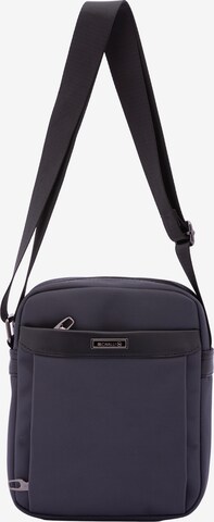 Borsa a tracolla 'Borsa a Tracolla Uomo B Cavalli Poliestere Zip' di B. Cavalli in grigio: frontale