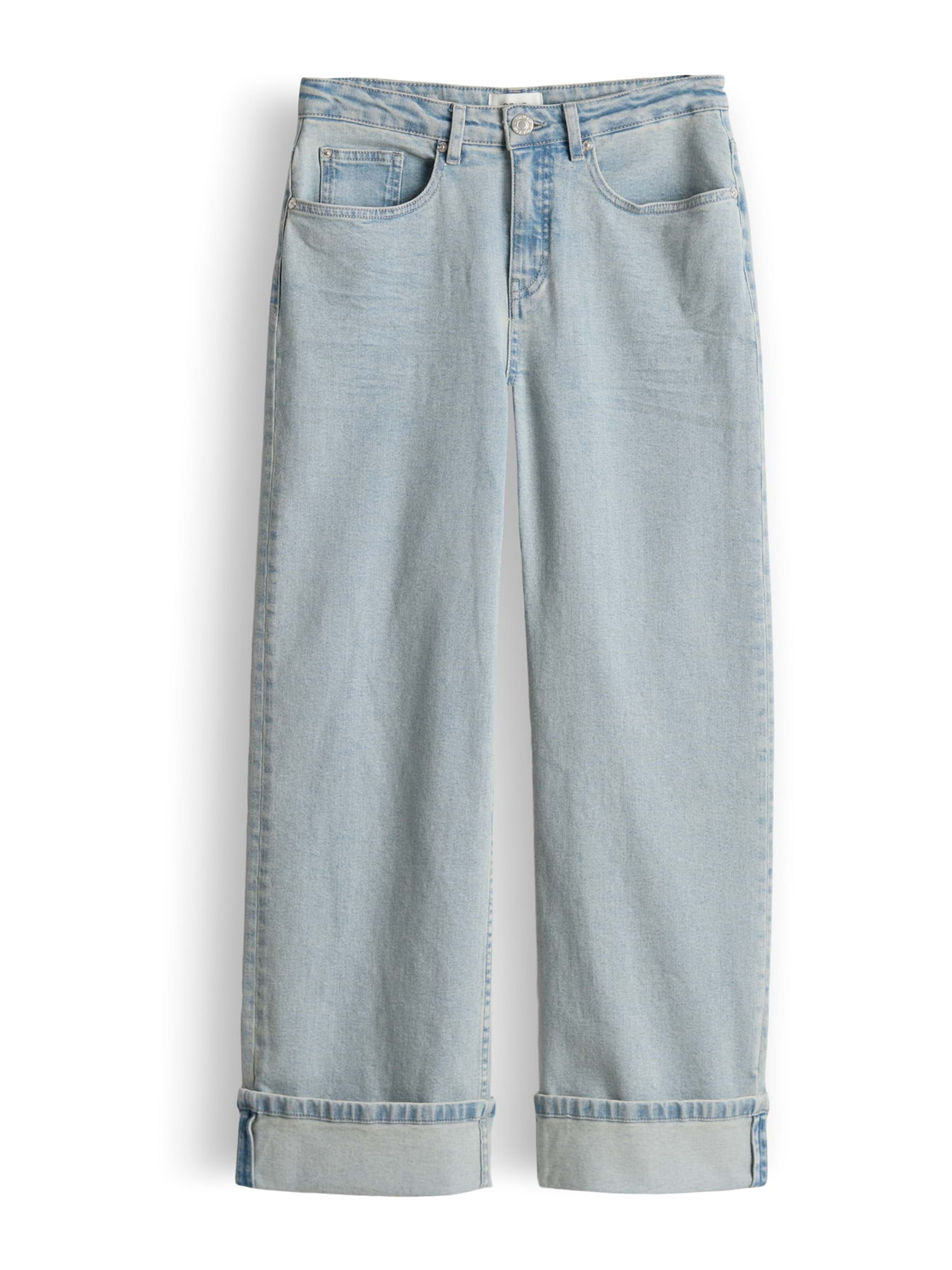 OPUS Ohlapna forma Kavbojke 'Miva breath' | modra barva: sprednja stran