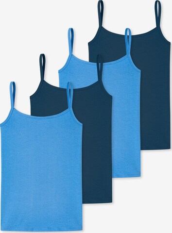 SCHIESSER Top in Blauw: voorkant