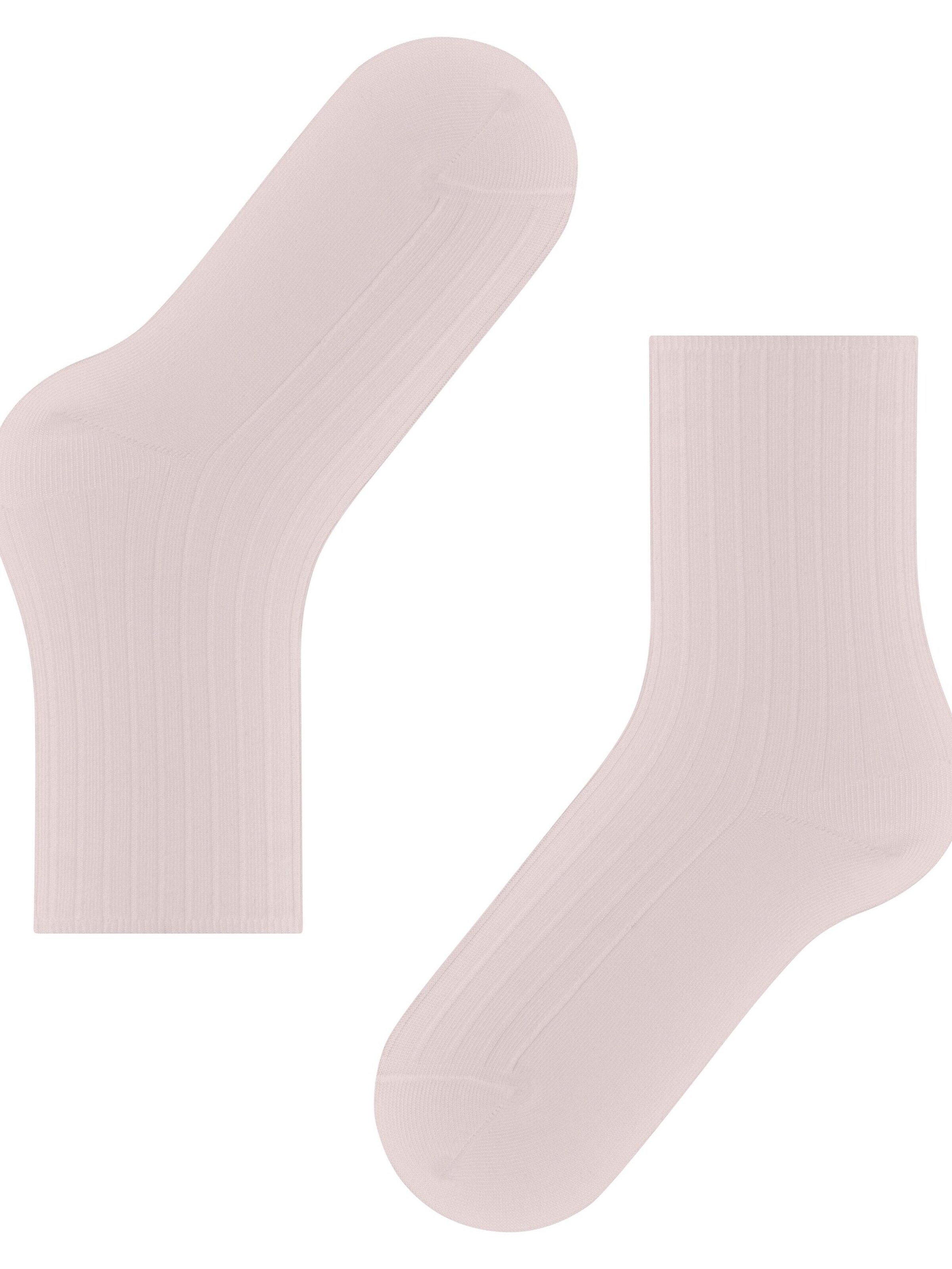 FALKE Socken 'Cotton Rib'‌‌ in Pink