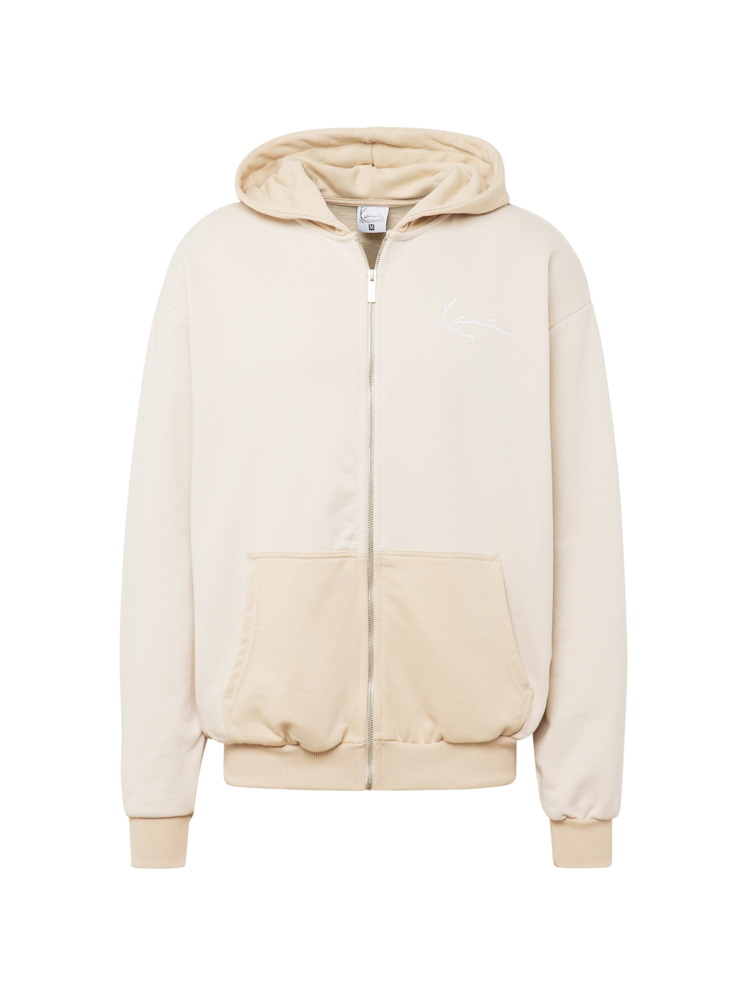 Karl Kani Mikina 'Metaverse' – béžová: přední strana