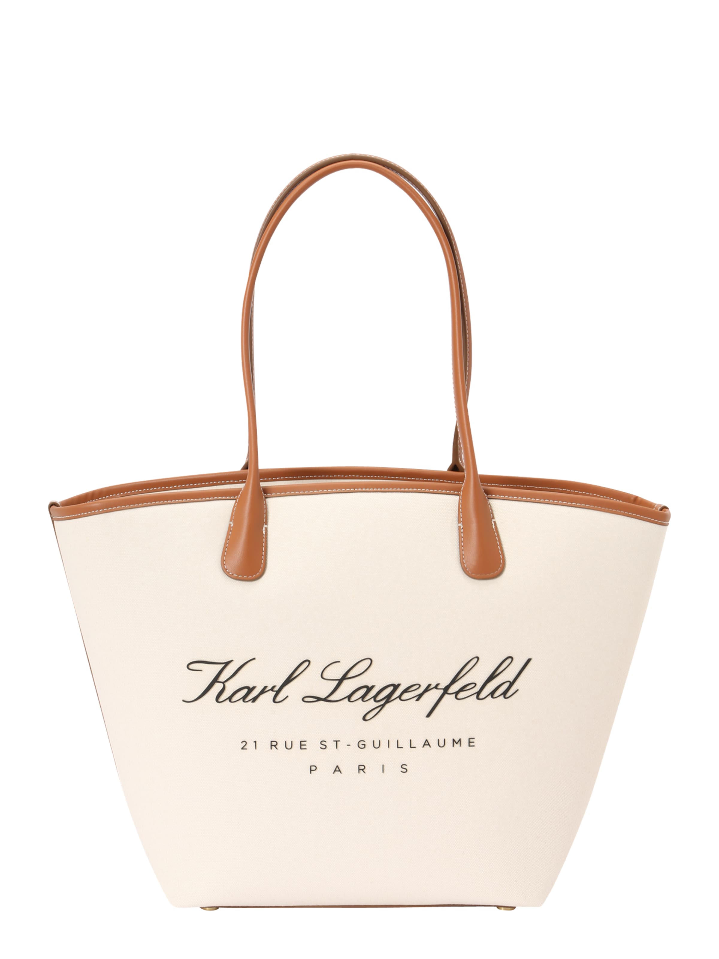 Karl Lagerfeld Пляжная сумка 'HOTEL' в Бежевый: спереди