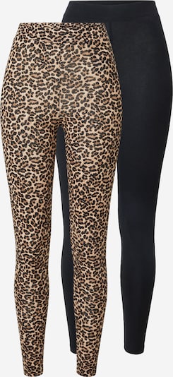 Leggings 'ONLLIVE LOVE' ONLY pe ecru / brocart / negru, Vizualizare produs