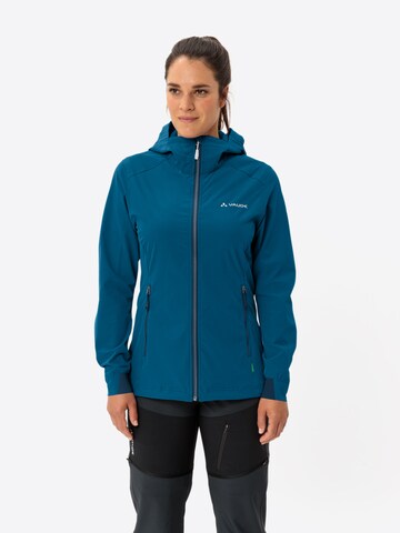 VAUDE Outdoorjas 'Neyland' in Blauw: voorkant