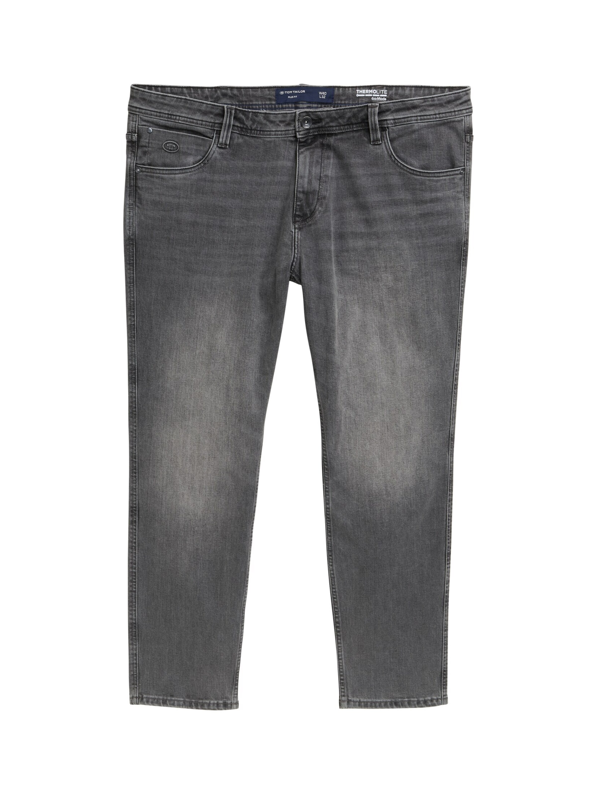TOM TAILOR Men + Regular Jeans in Grey: front