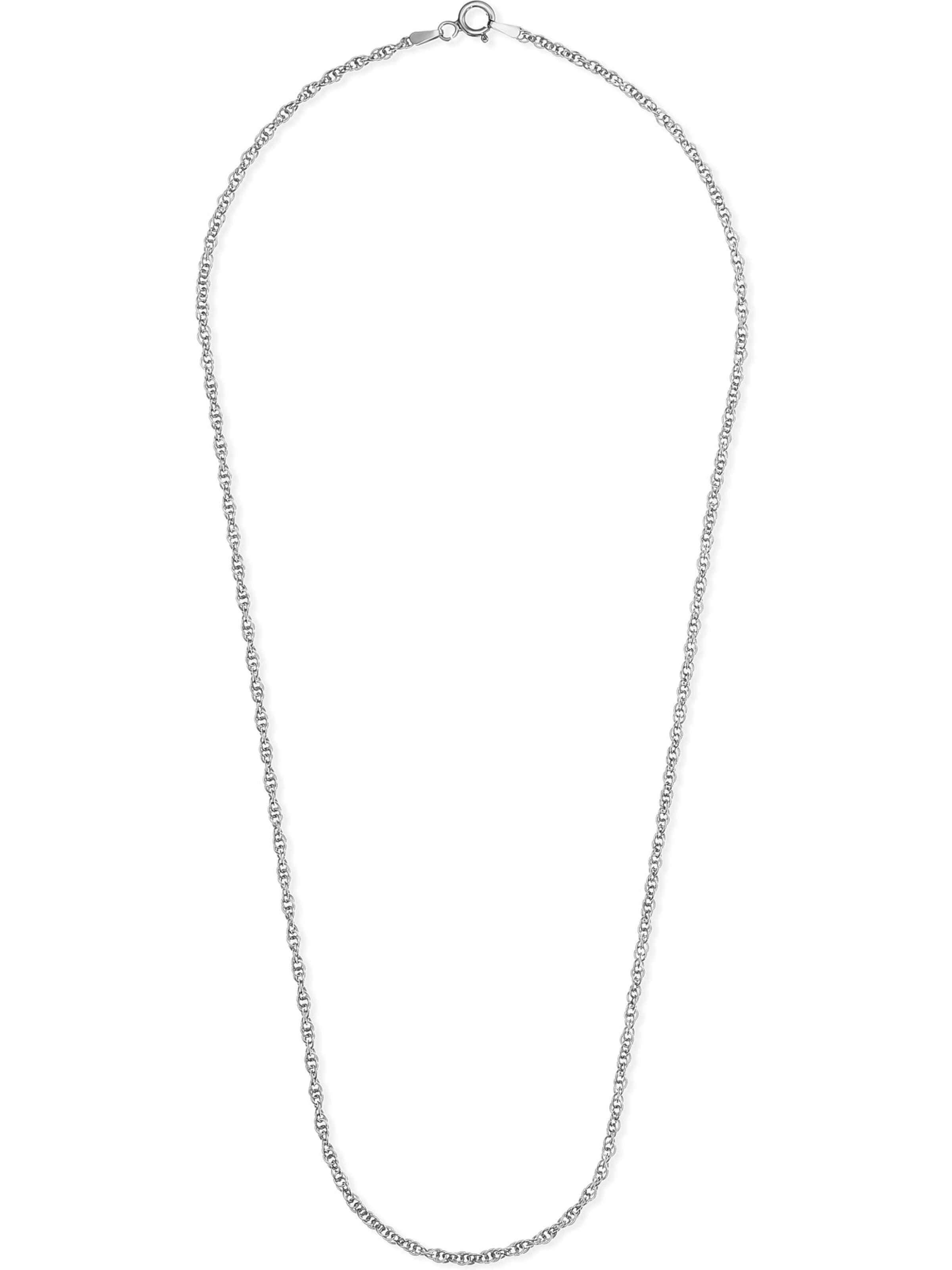 FAVS Necklace in Silver: front