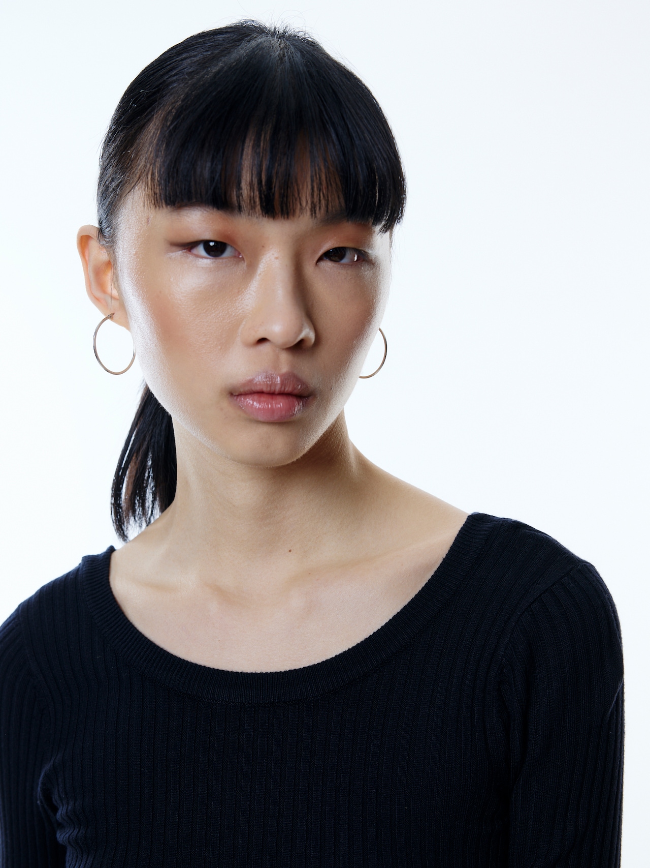 EDITED Produits Robes en maille 'Oline' noir