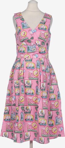 Hell Bunny Dress in XS in Pink: front