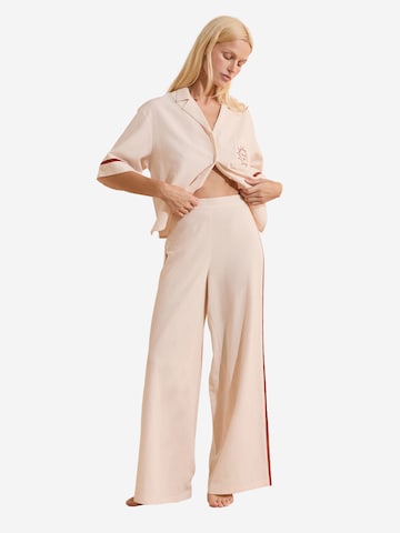 Pantaloncini da pigiama 'Marine' di ETAM in beige