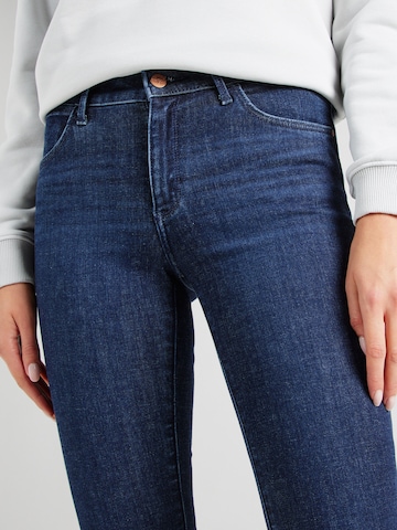 WRANGLER Skinny Džíny 'SKINNY' – modrá