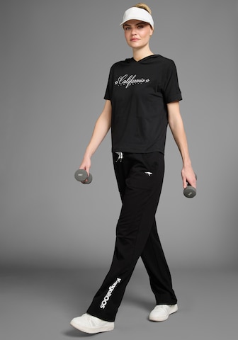 KangaROOS Shirt in Schwarz