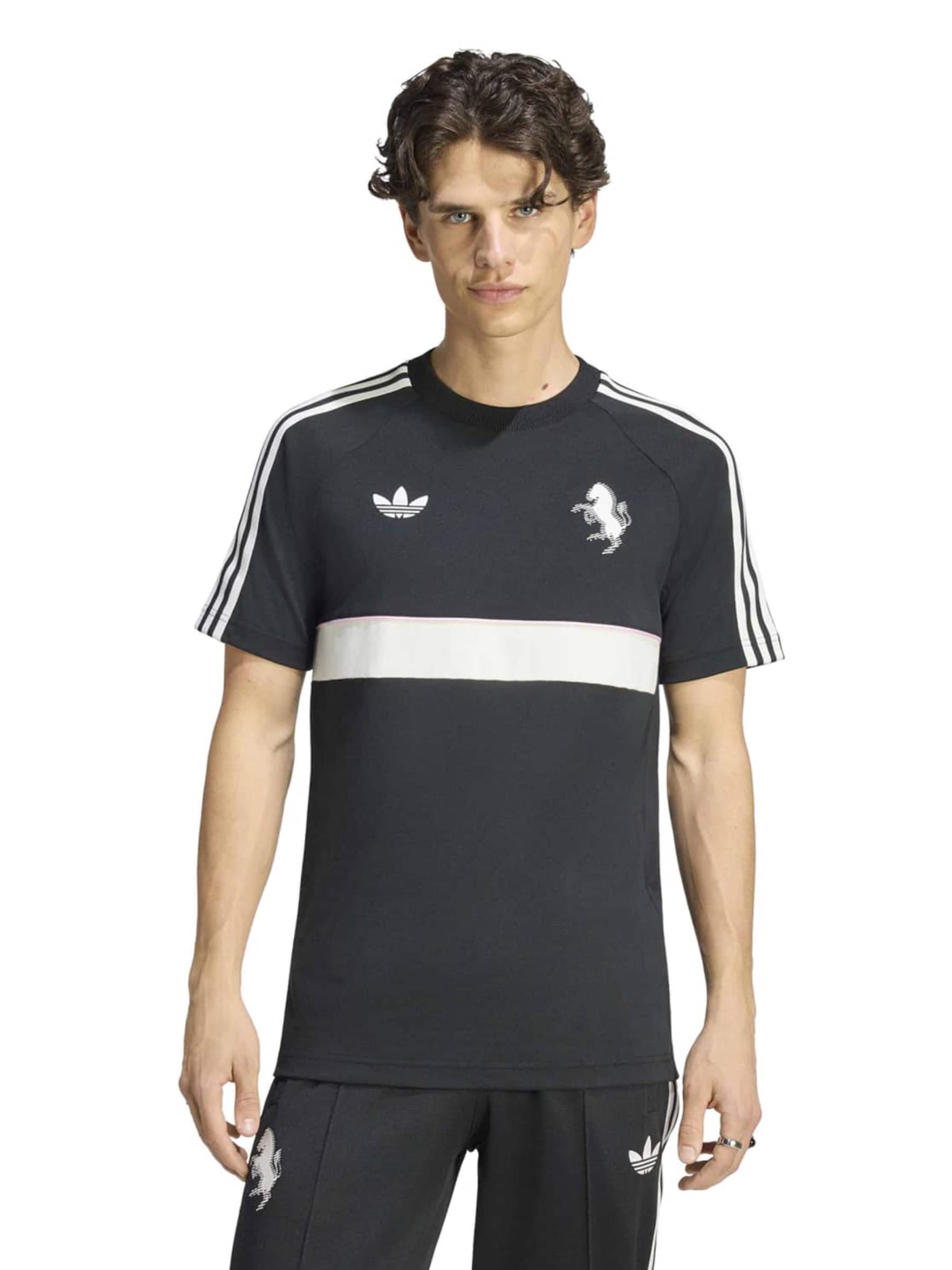Maglia funzionale 'JUVE' di ADIDAS PERFORMANCE in nero: frontale