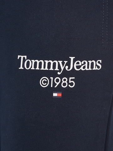 Tommy Jeans Plus Zwężany krój Spodnie w kolorze niebieski