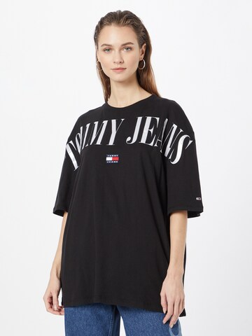 Tommy Jeans T-Shirt in Schwarz: predná strana