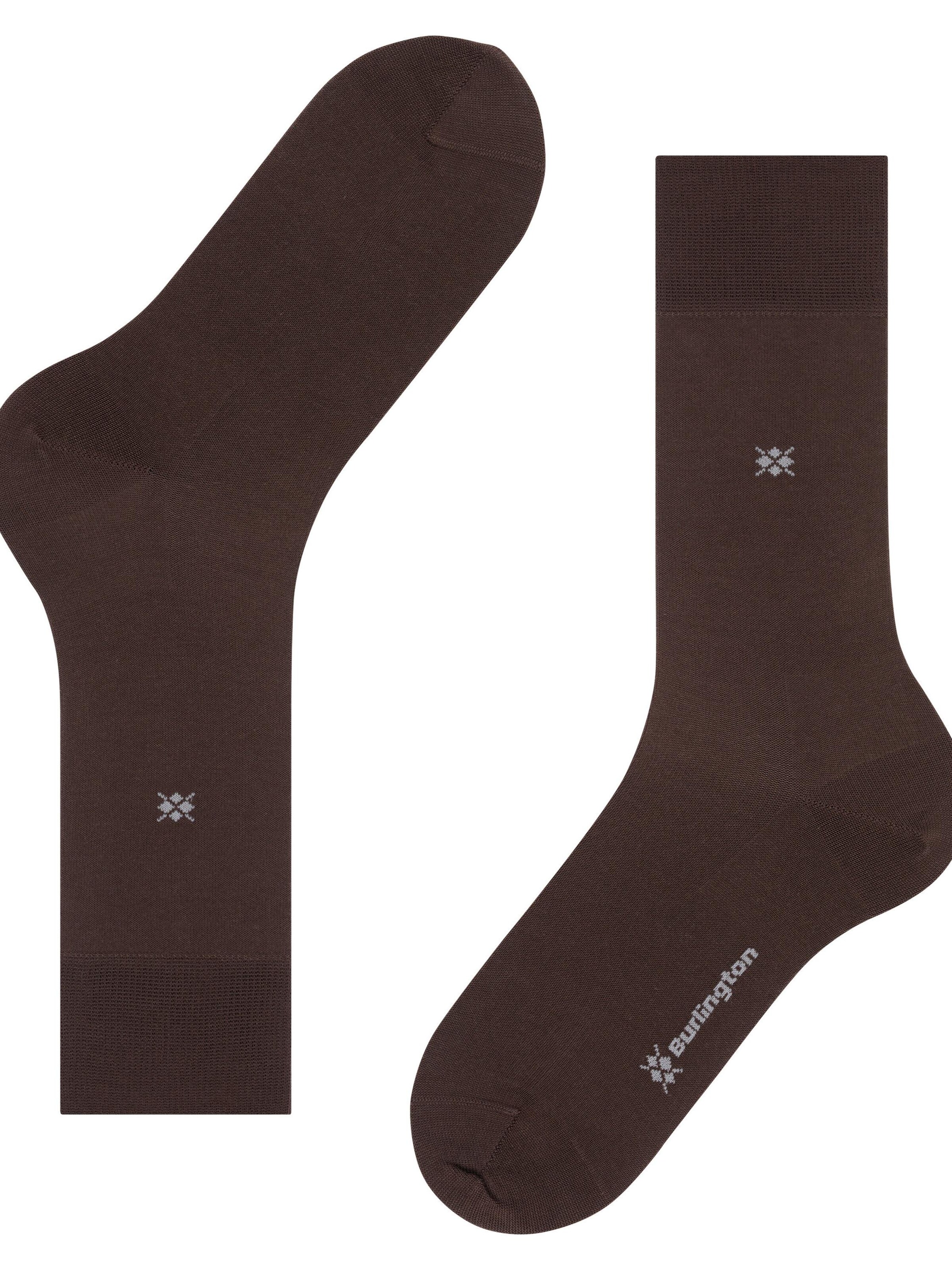 BURLINGTON Socks 'Dublin' in Brown