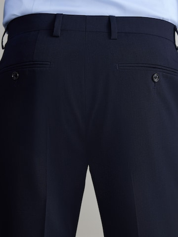 Regular Pantaloni cu dungă 'Signature Nova Fides' de la Next pe albastru