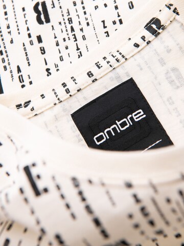 Ombre Shirt in Beige