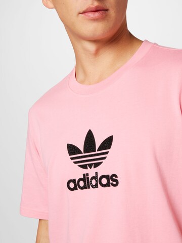 ADIDAS ORIGINALS T-Shirt 'Trefoil Series' in Pink