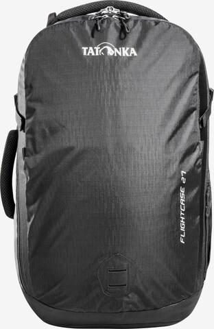 TATONKA Backpack 'Flightcase 27' in Black: front